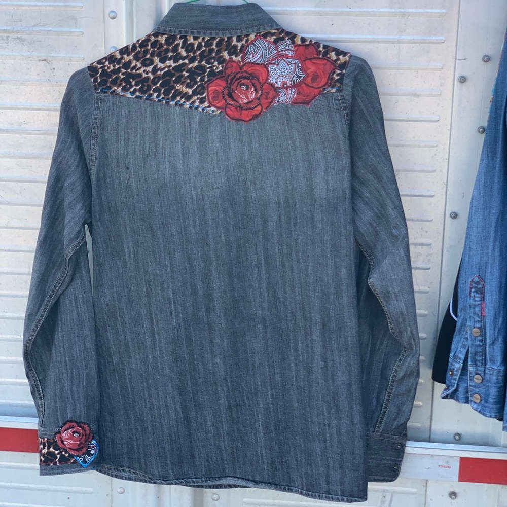 Custom Denim Top